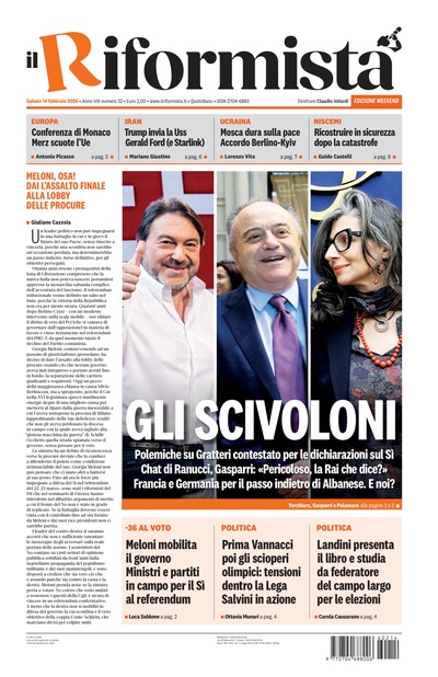 sabato 14 febbraio 2026