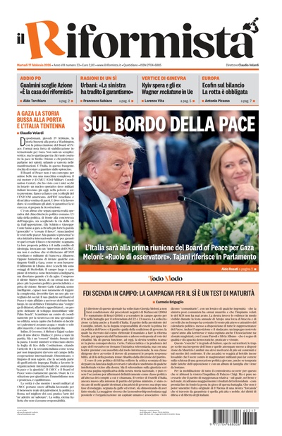 martedì 17 febbraio 2026