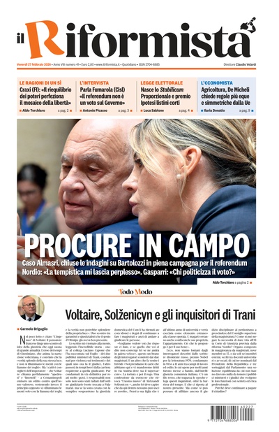 venerdì 27 febbraio 2026
