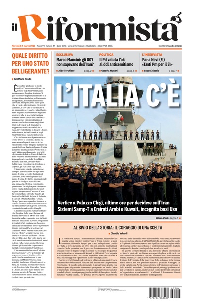 mercoledì 4 marzo 2026