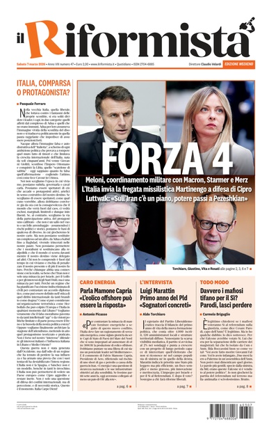 sabato 7 marzo 2026
