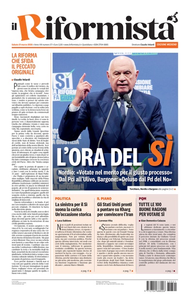 sabato 21 marzo 2026