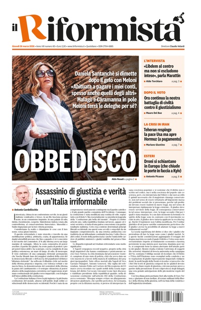 giovedì 26 marzo 2026