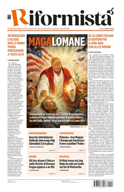 martedì 14 aprile 2026