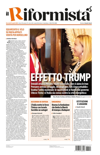 mercoledì 15 aprile 2026
