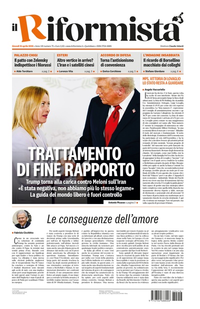 giovedì 16 aprile 2026