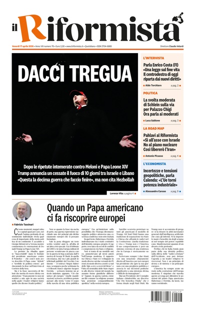 venerdì 17 aprile 2026