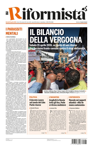 martedì 28 aprile 2026