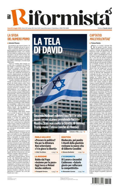 venerdì 8 maggio 2026
