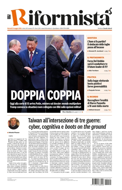 martedì 19 maggio 2026