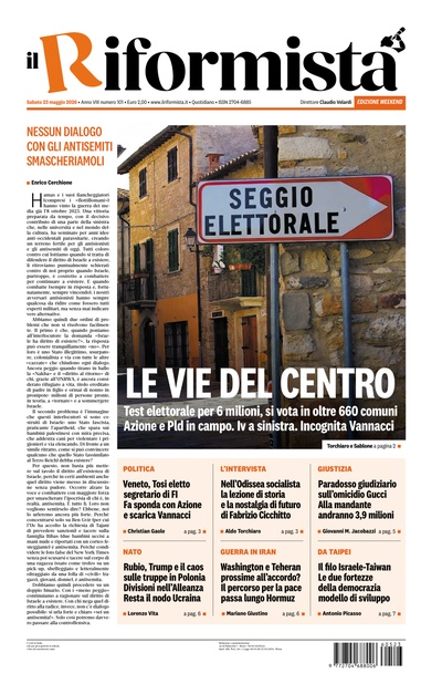 sabato 23 maggio 2026