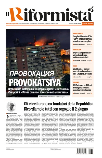 sabato 30 maggio 2026