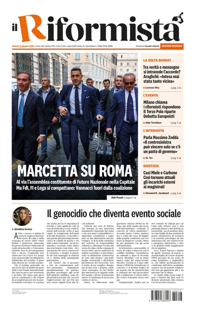 sabato 13 giugno 2026