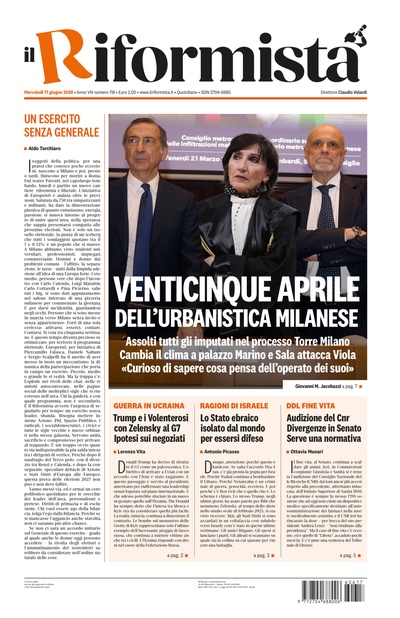 Mercoledì 17 giugno 2026