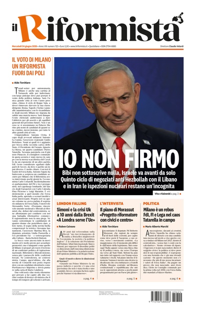 Mercoledì 24 giugno 2026