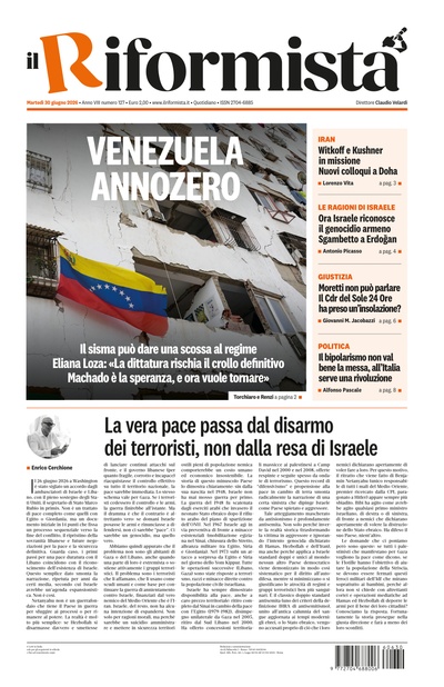 Martedì 30 giugno 2026