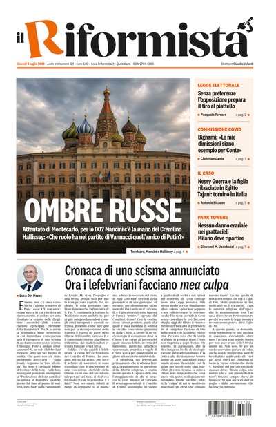 Giovedì 2 luglio 2026