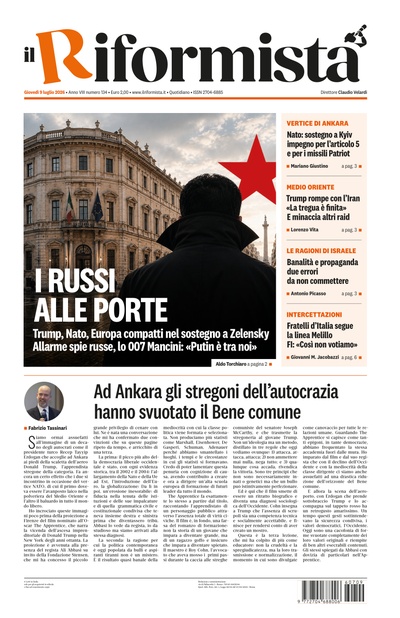 Giovedì 9 luglio 2026