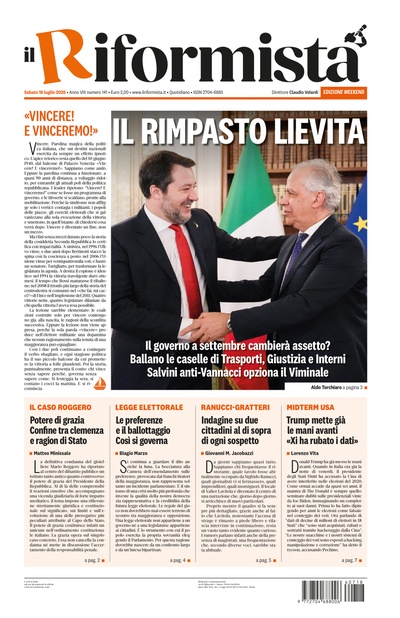 Sabato 18 luglio 2026